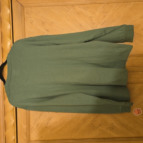 Izod Saltwater Green Long Sleeve Henley - Picture 6 of 7
